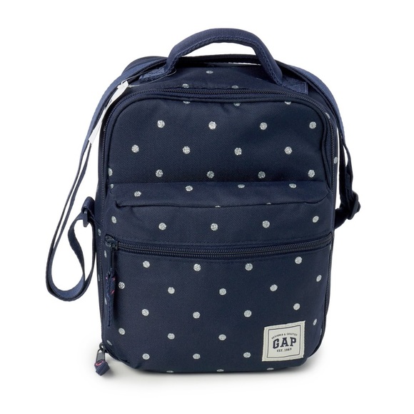 GAP KIDS POLKA DOT ROLLER BACKPACK & LUNCH BAG - Picture 4 of 7